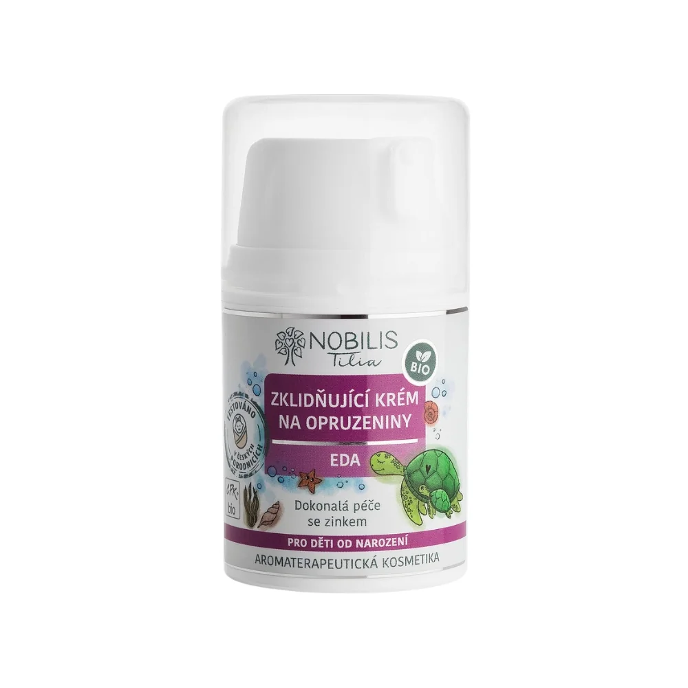 Nobilis Tilia BIO Zklidňující krém na opruzeniny Eda 50 ml
