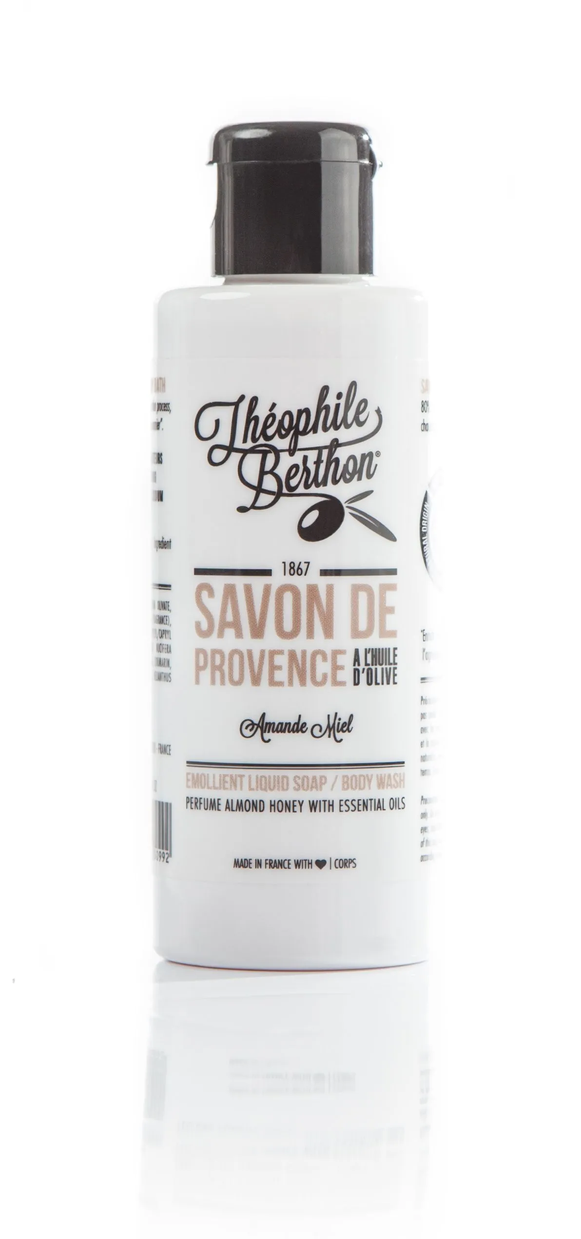 Theophile Berthon Savon de Provence vůně mandlí a medu tekuté mýdlo 100 ml