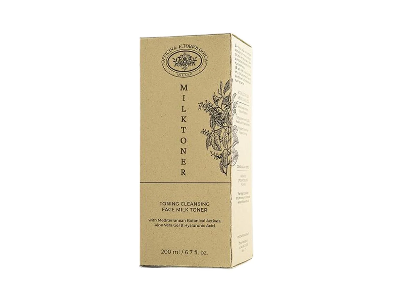 Officina Fitobiologica Milktoner pleťové mléko a tonikum s Aloe Vera 200 ml
