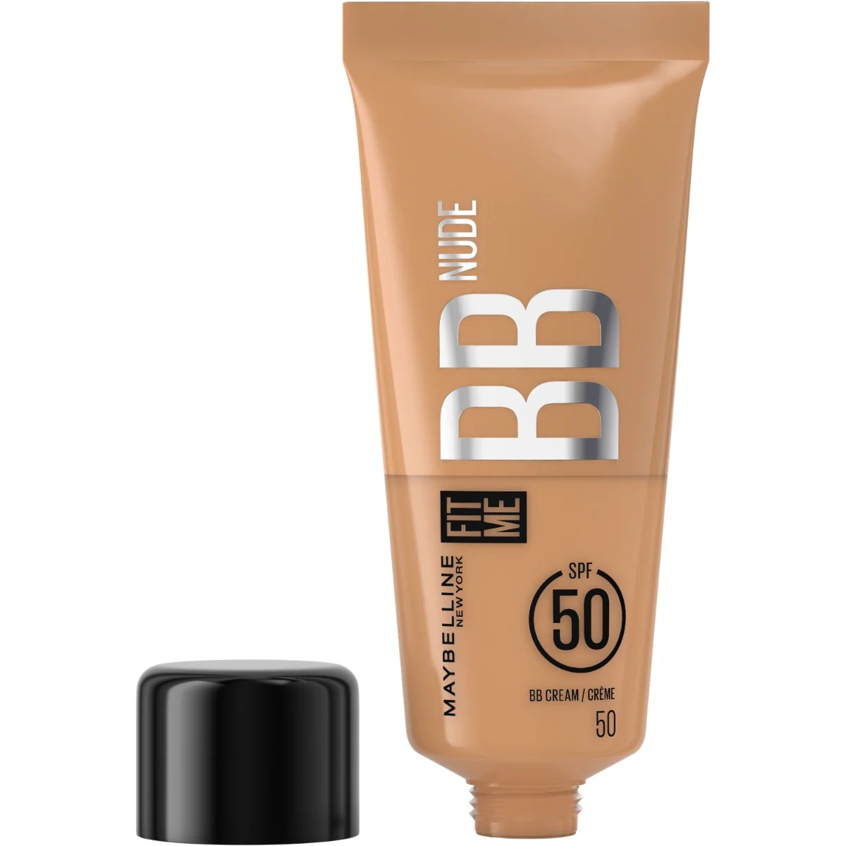 Maybelline Fit me odstín 50 Nude SPF50 BB krém 30 ml