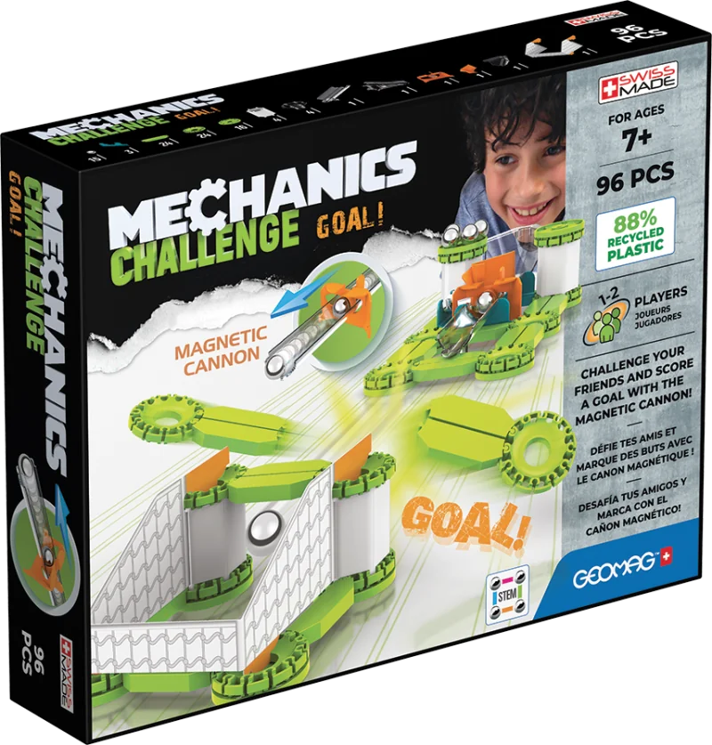 Geomag Magnetická stavebnice Mechanics Challenge 96 dílků