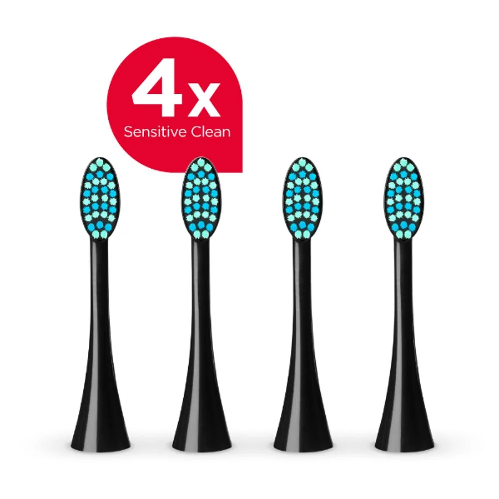 Concept ZK0073 Perfect Smile Sensitive Clean náhradní hlavice 4 ks black