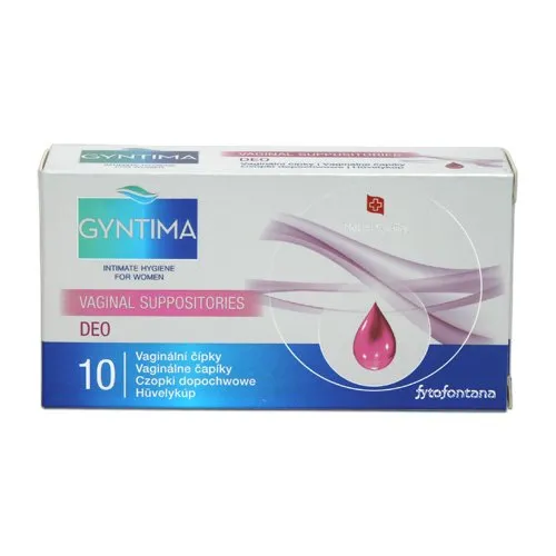 Gyntima DEO vaginální čípky 10 ks