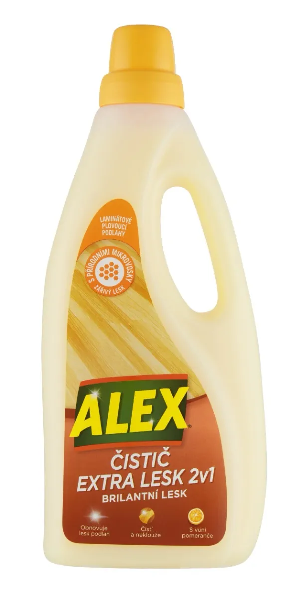 Alex Extra lesk 2v1 Čistič na laminát 750 ml