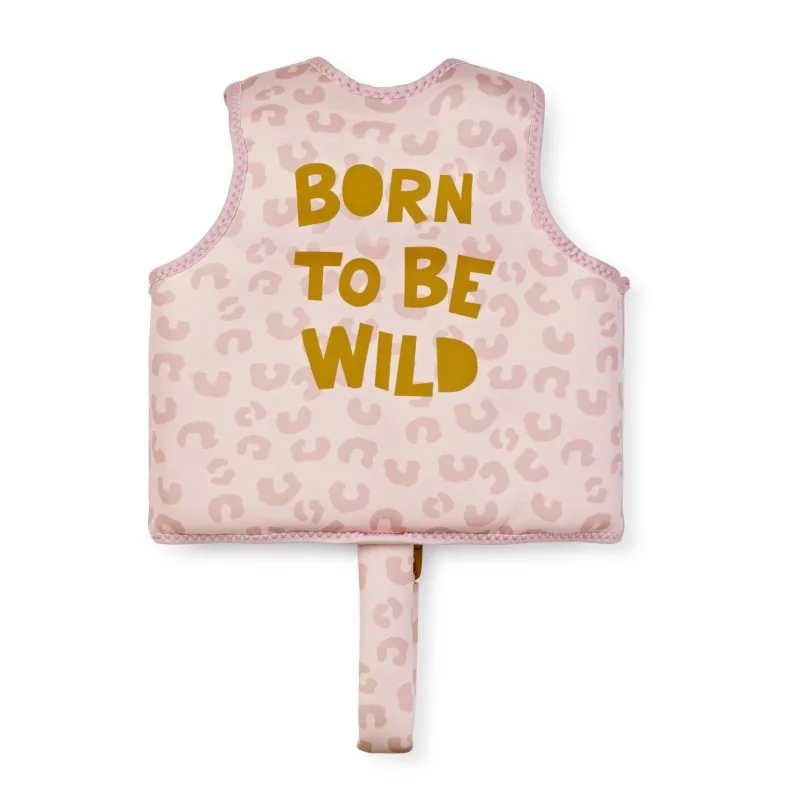 Saro Baby plavecká neoprenová vesta s UV ochranou (3-6r) Born to be Wild