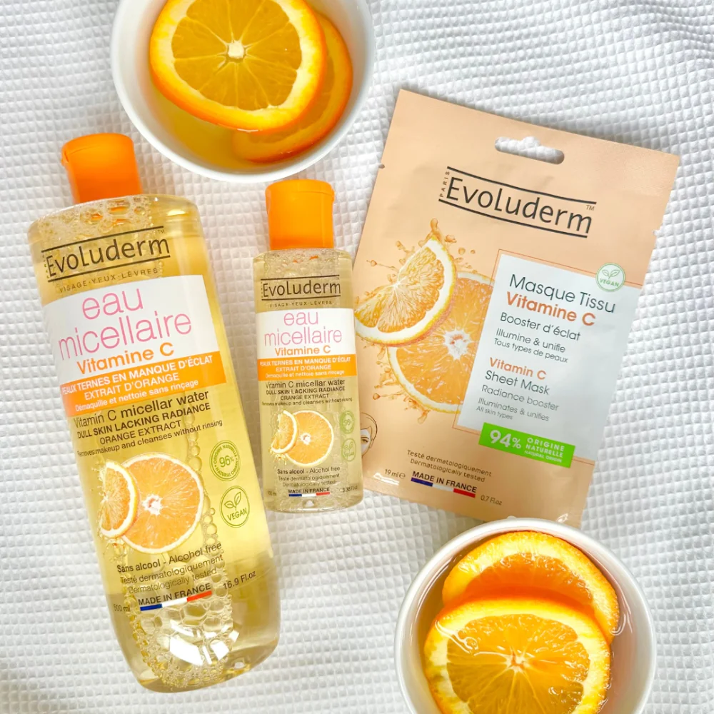 Evoluderm Plátýnková maska s vitamínem C 19 ml