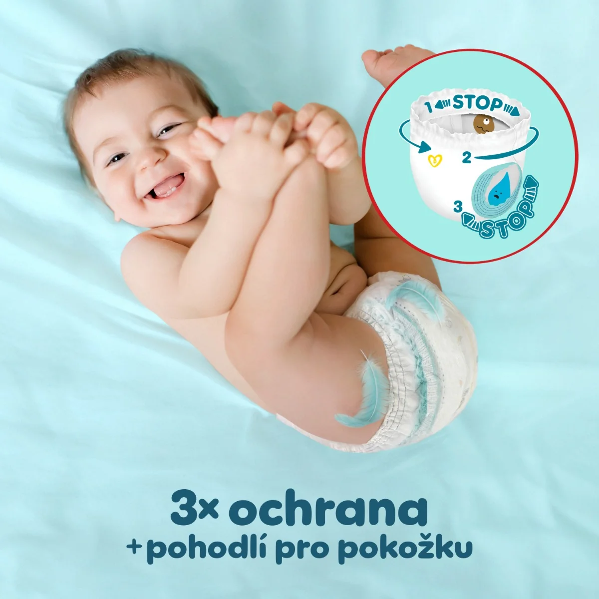 Pampers Premium Care Pants vel. 5 11-17 kg dětské plenkové kalhotky 102 ks