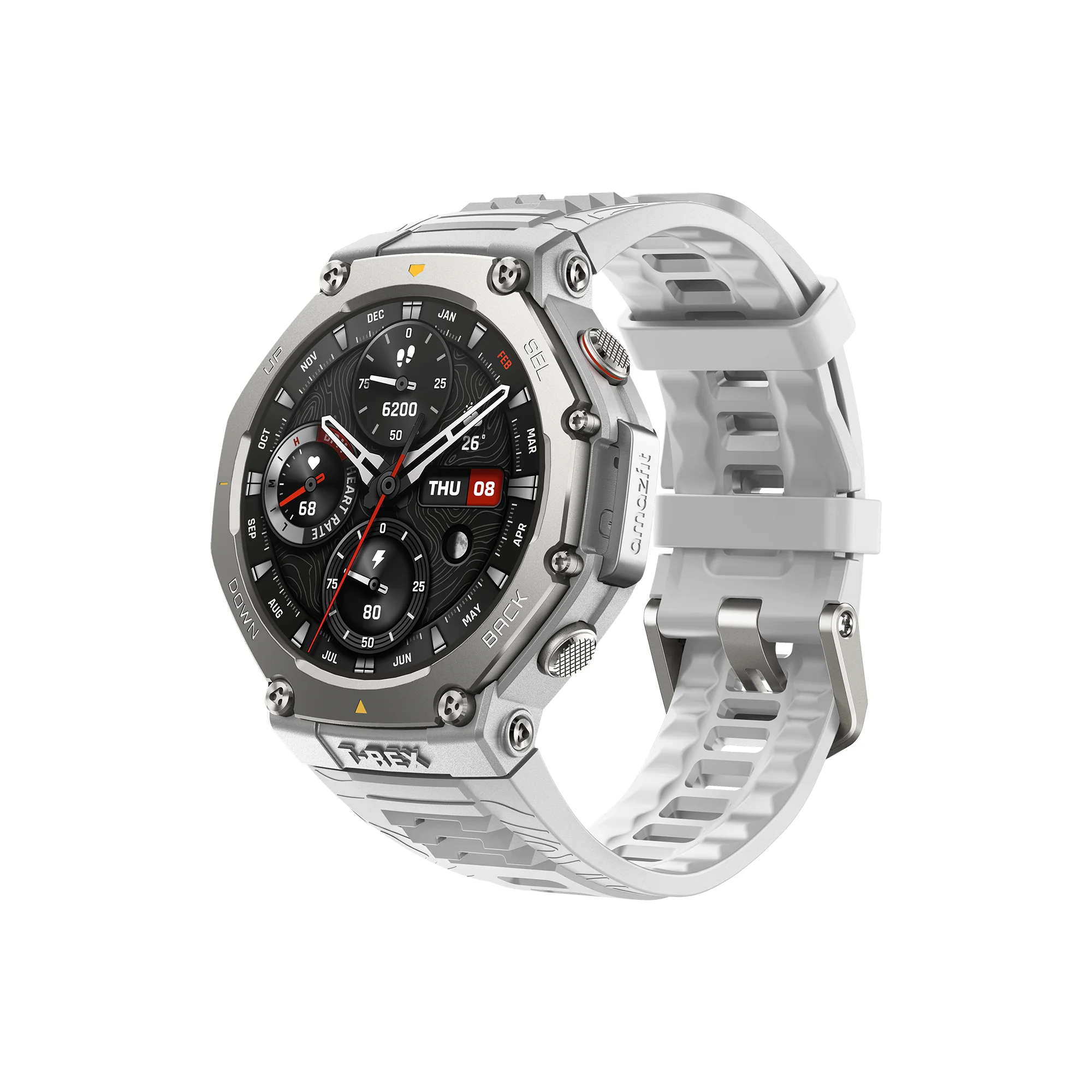 Amazfit T-Rex 3 chytré hodinky Haze Grey