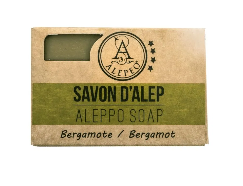 ALEPEO Tradiční ručně vyráběné mýdlo Bergamot 8%