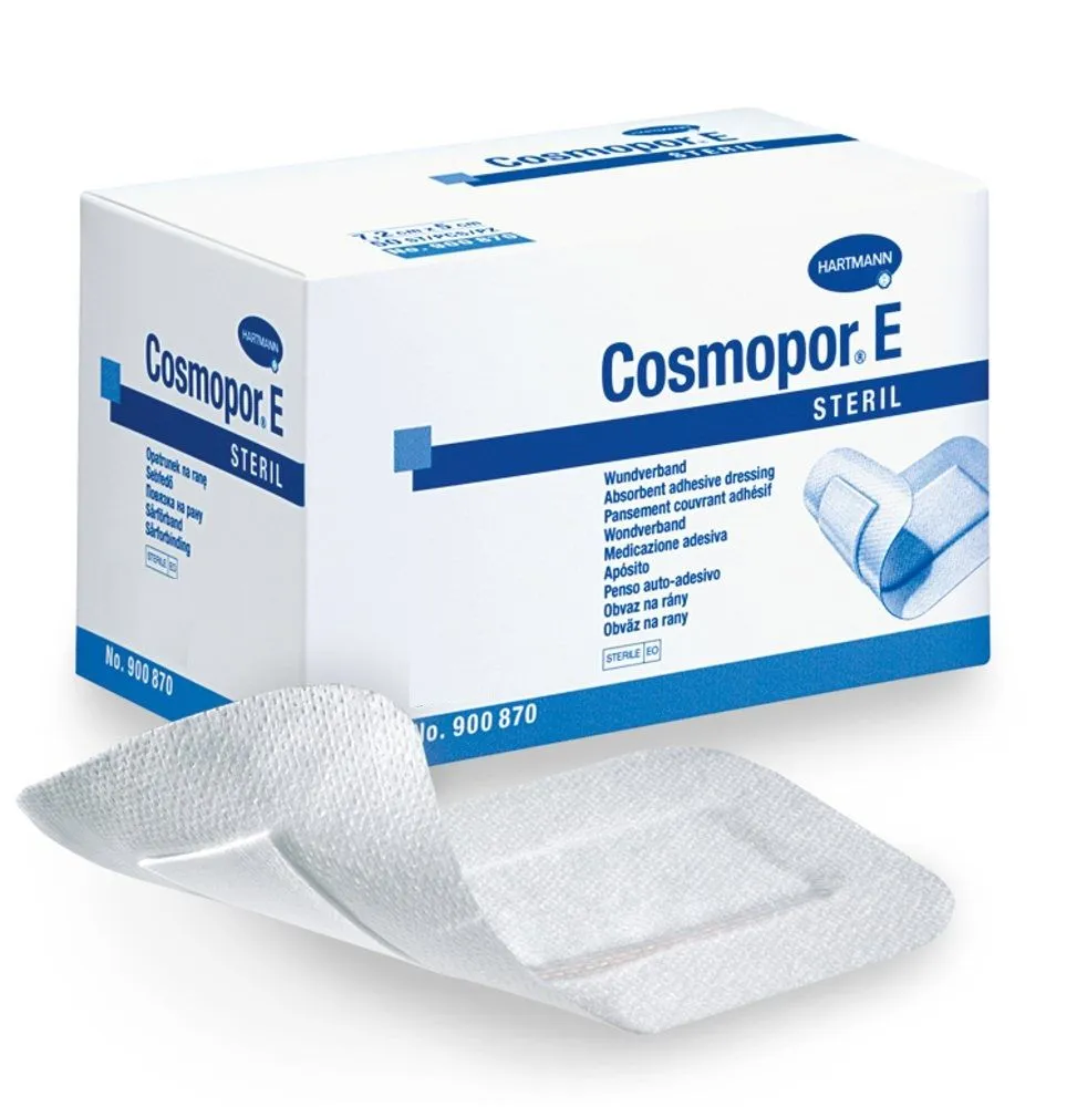 Cosmopor E Steril 10 x 6 cm krytí na rány 25 ks