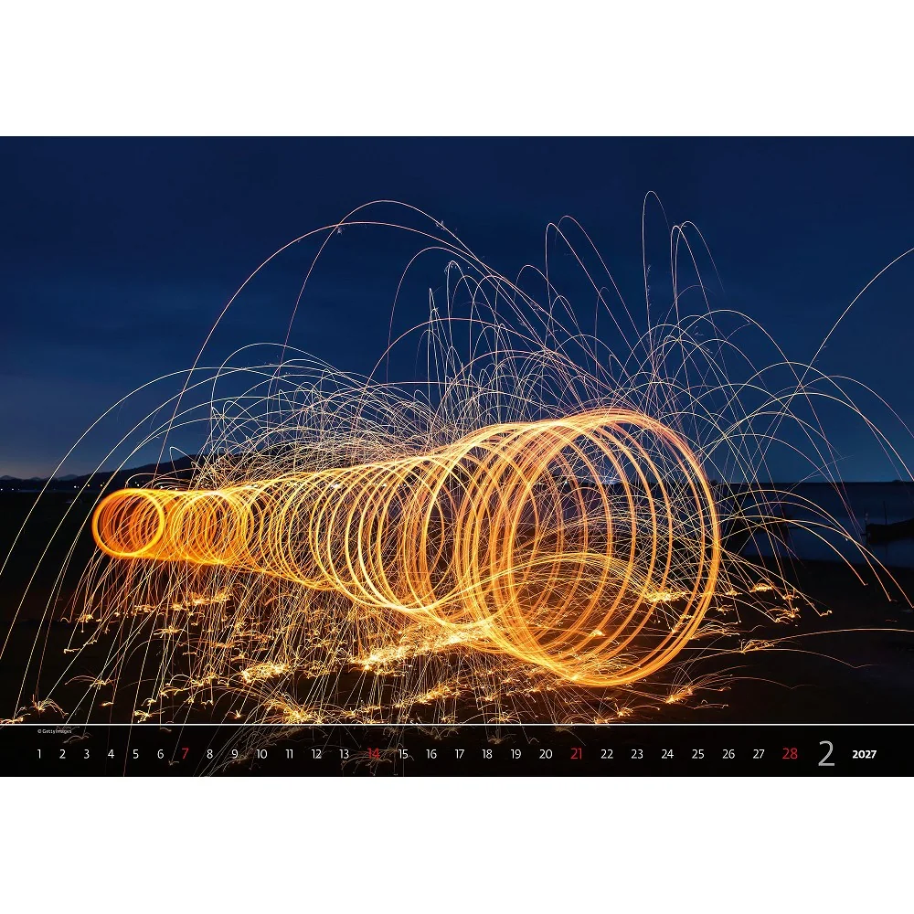 Helma Nástěnný kalendář Luminous 2027 48,5 × 33,4 cm