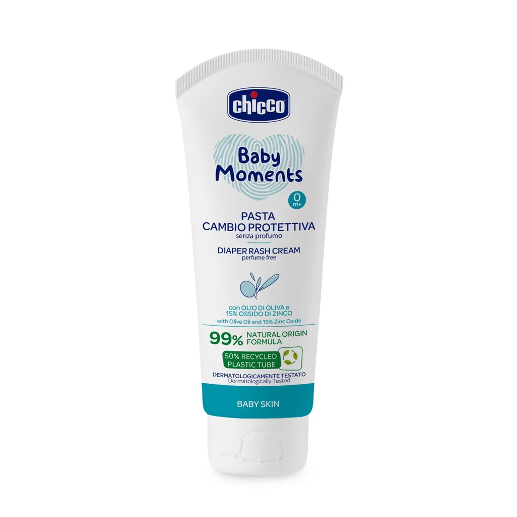 Chicco Krém na zadeček se zinkem Baby Moments 0m+ 100 ml
