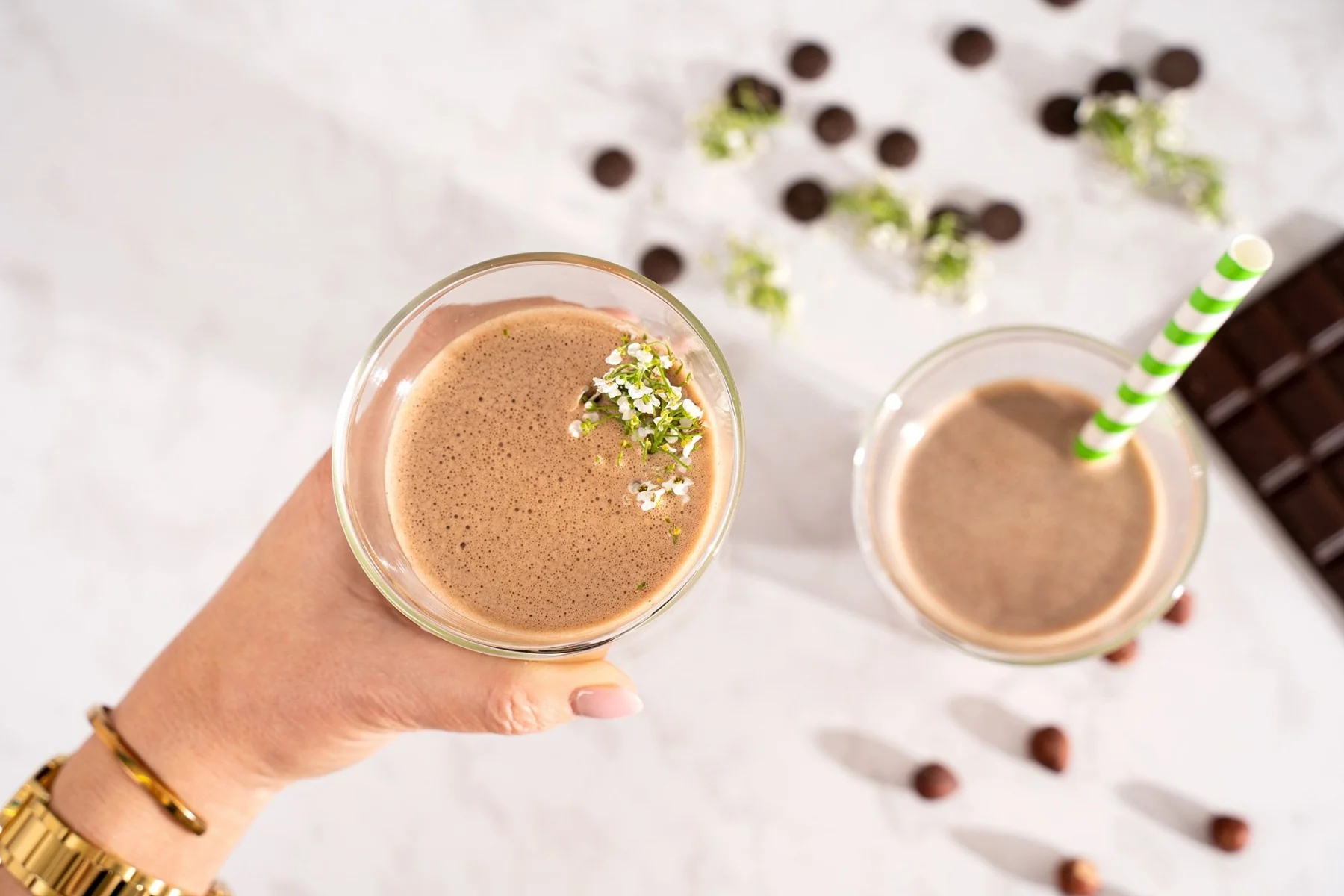 KetoDiet Proteinový nápoj lískový oříšek a čokoláda 7x27 g