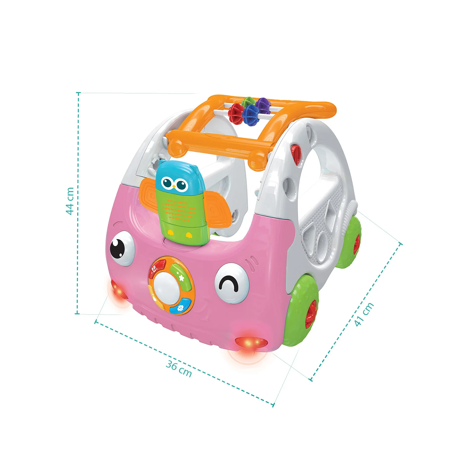 Zopa Aktivity chodítko 3v1, Pink 2