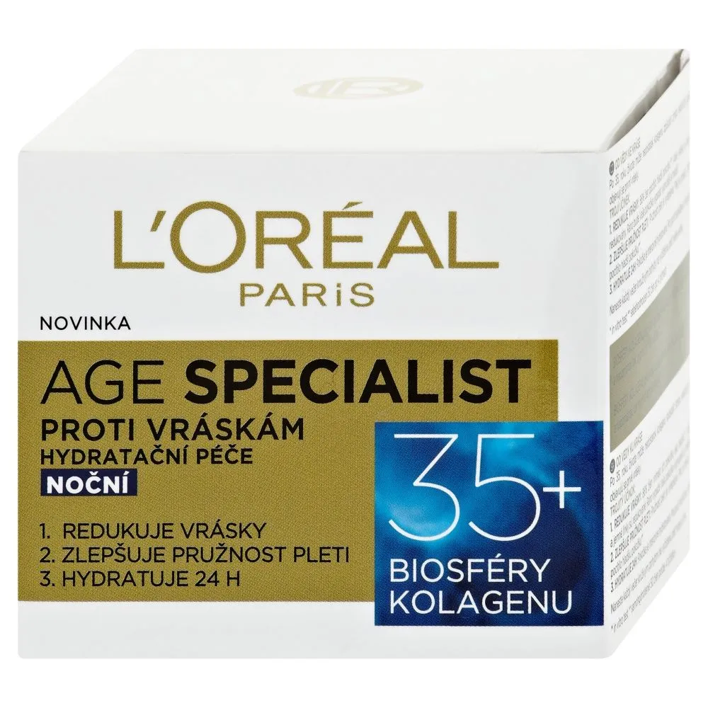 Loréal Paris Age Specialist 35+ noční krém proti vráskám 50 ml