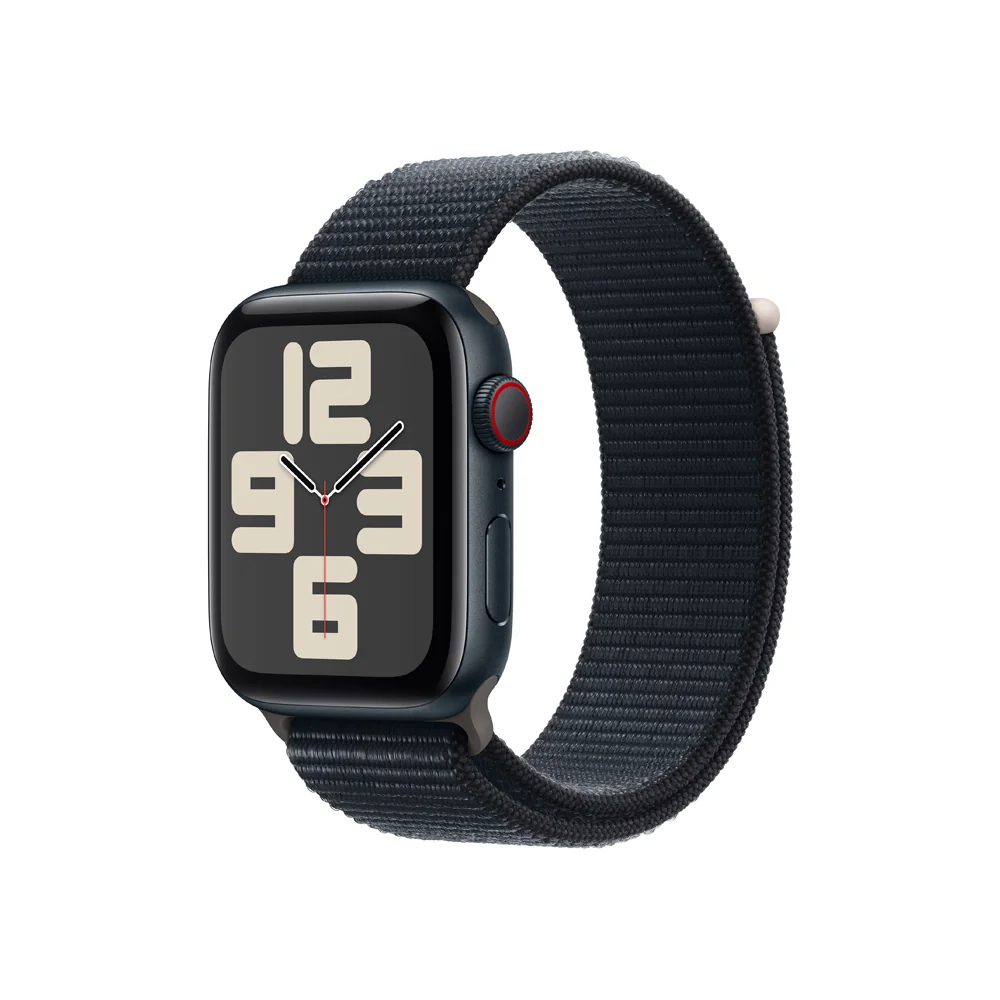 Apple Watch SE Cellular 44 mm sport loop smart hodinky Midnight