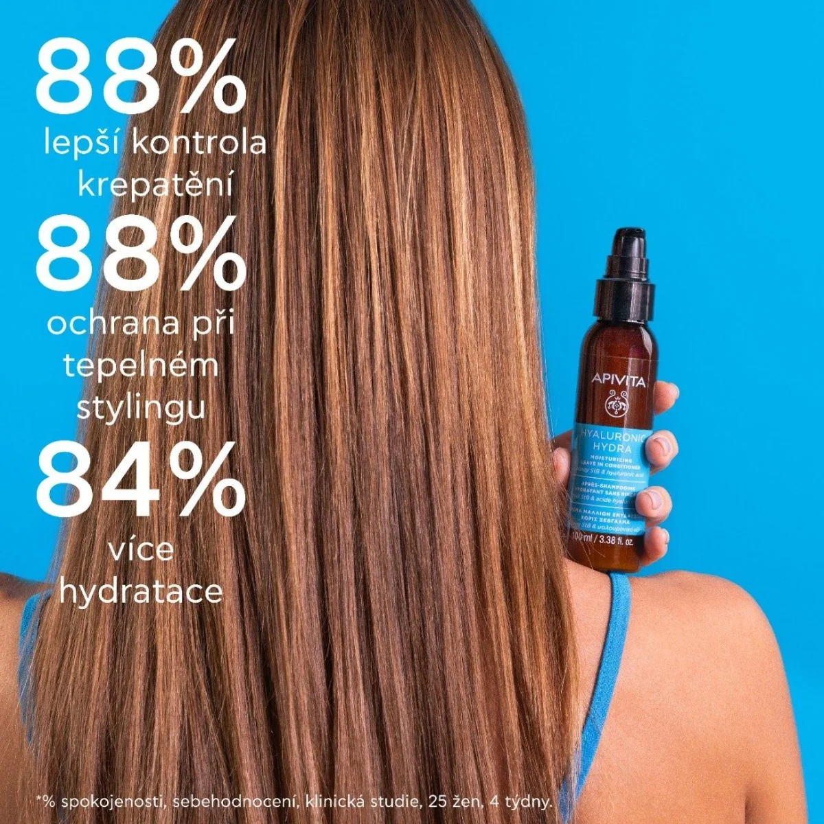 APIVITA Hyaluronic Hydra bezoplachový kondicionér 100 ml