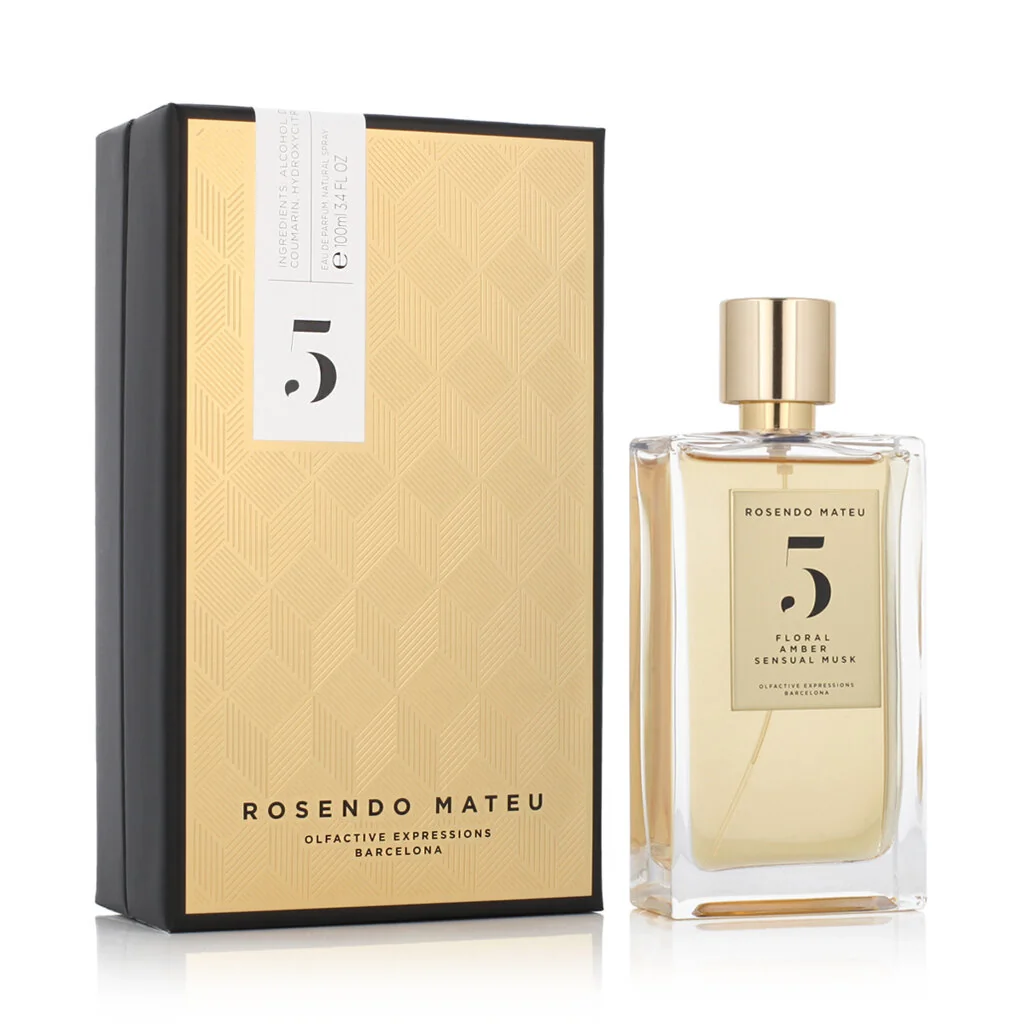Rosendo Mateu Olfactive Expressions Nº 5 Floral, Amber, Sensual Musk EDP 100 ml UNISEX