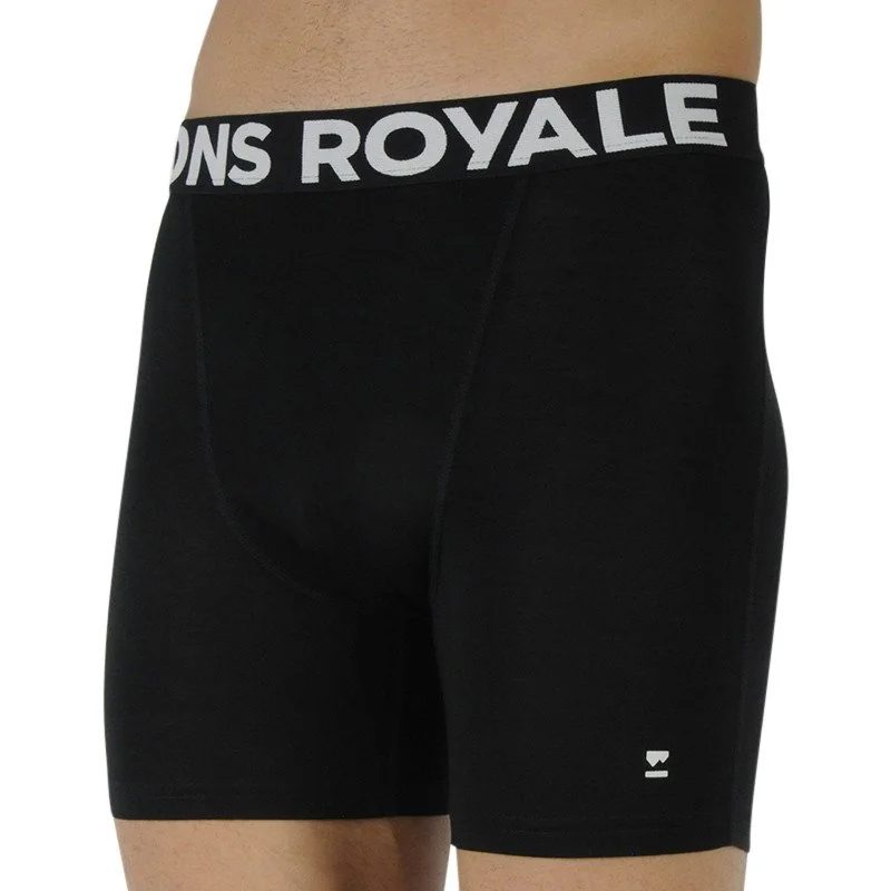 Mons Royale Pánské boxerky merino černé (100088-1169-001) L
