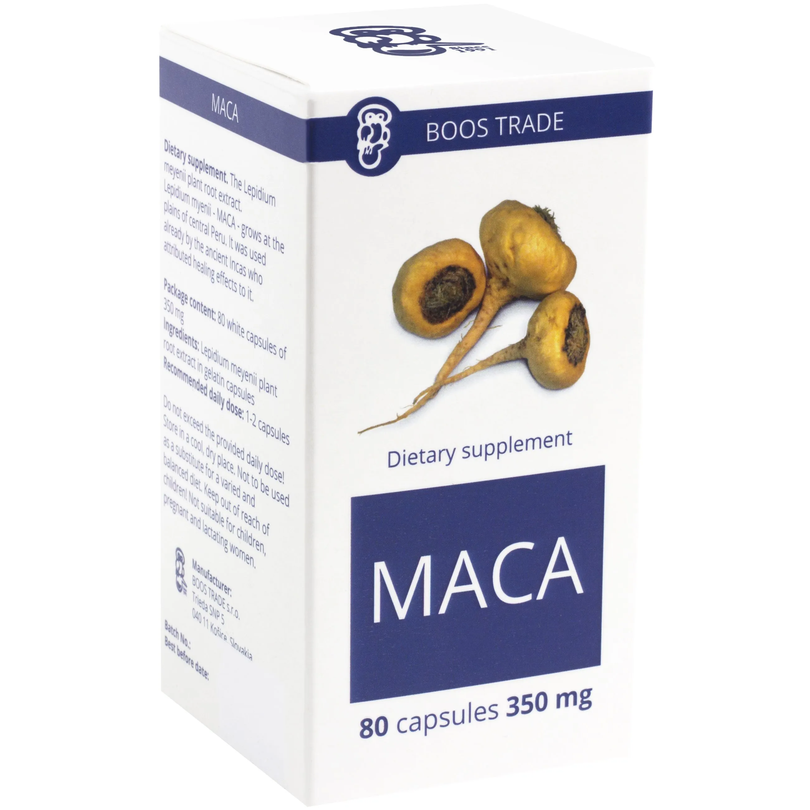 MACA 350 mg 80 kapslí