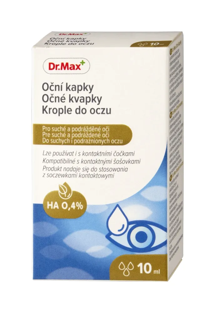 Dr. Max Oční kapky 0,4% HA 10 ml