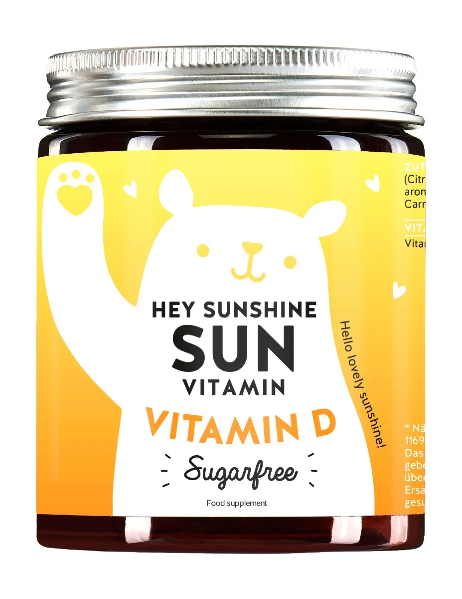 Bears With Benefits Hey Sunshine komplex s vitamínem D3 bez cukru