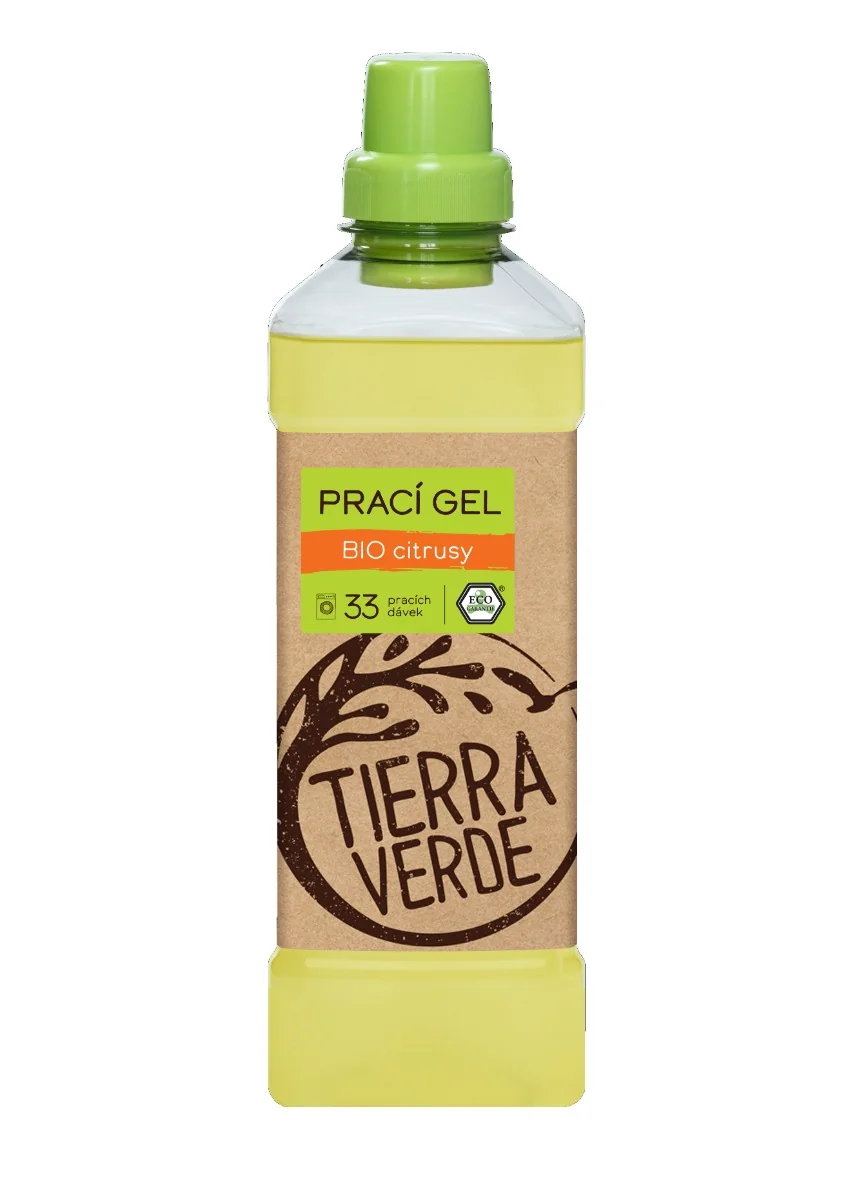 Tierra Verde Prací gel Bio Citrus 1 l