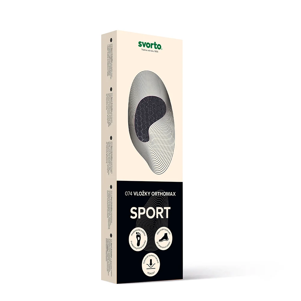 Svorto 074 Vložky Sport ORTHOMAX vel. 45-46 1 pár