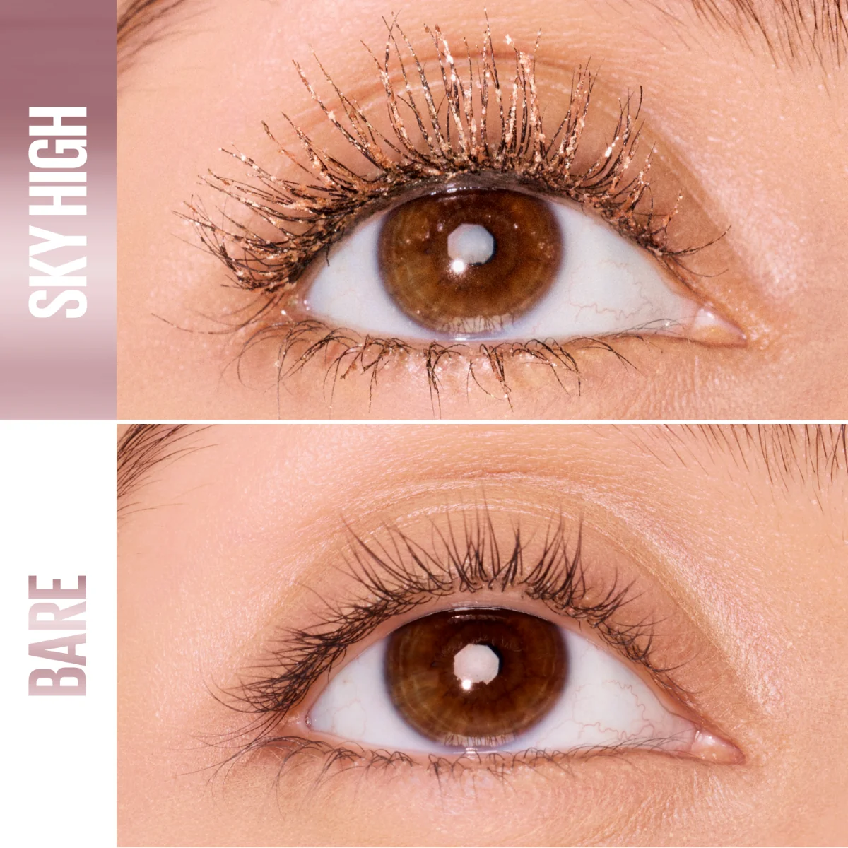 Maybelline Lash Sensational Sky High Rosegold Glitz řasenka 7,5 ml