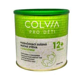 COLVIA Pokračovací sušená mléčná výživa s colostrem 12+ měsíců 900 g