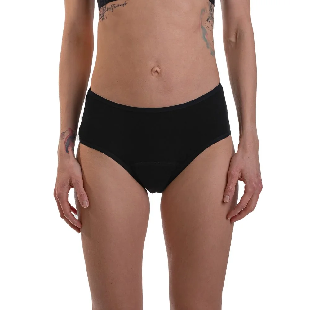 Repetky Menstruační kalhotky s merinem, vysoké, pro silnou menstruaci XL