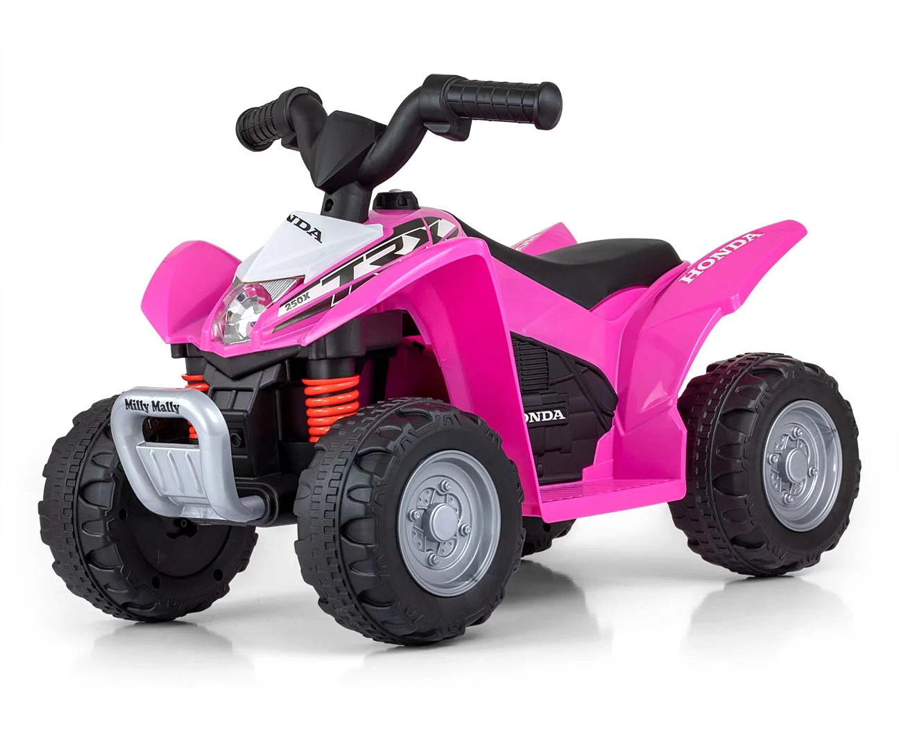 Milly Mally Honda TRX 250X – dětská elektrická čtyřkolka 6V s akumulátorem - růžová