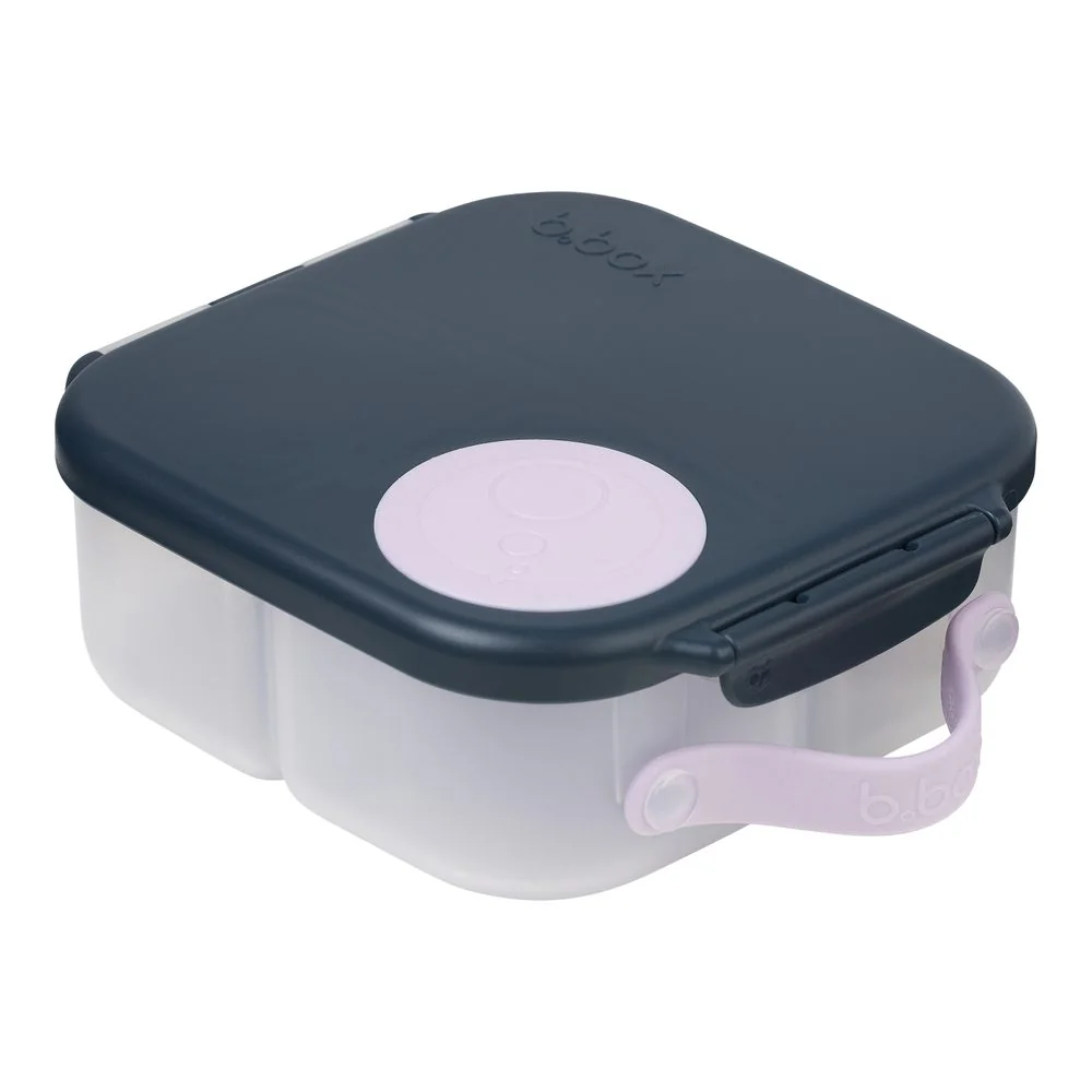 B.BOX Svačinový box střední + krabičky Snack tubs - set růžový