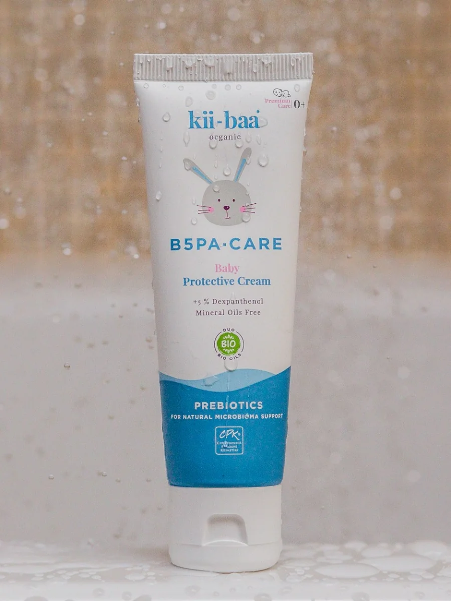 kii-baa organic Baby B5PA-CARE panthenolová mast s prebiotiky 50 ml
