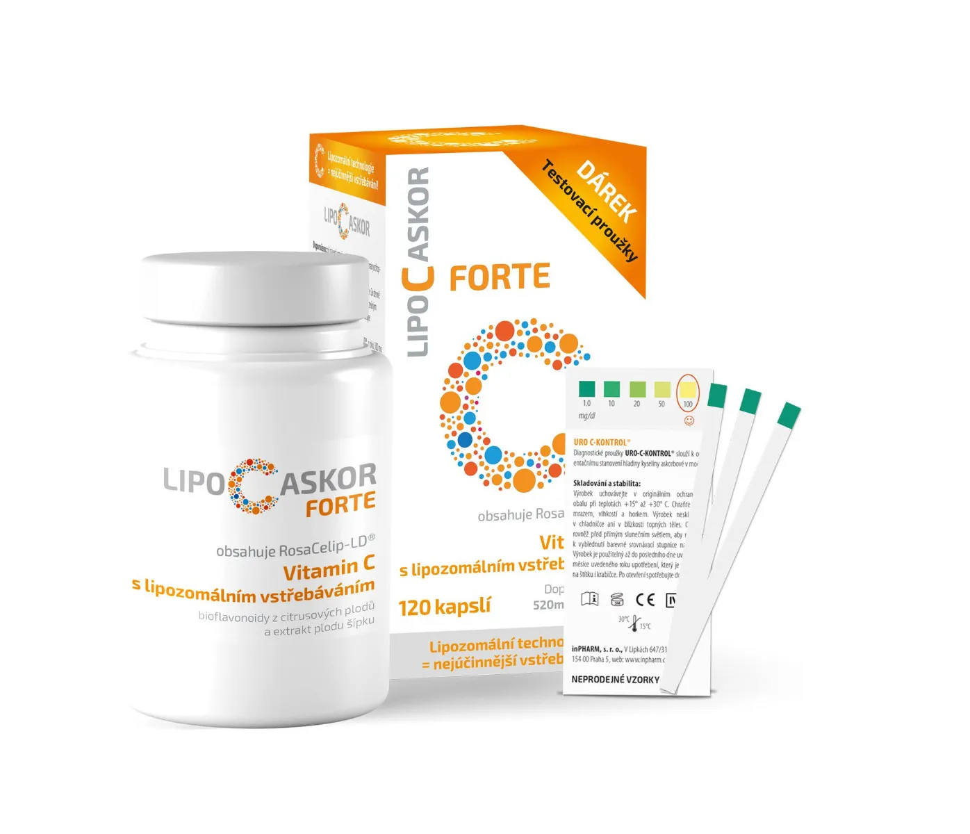 LIPO-C-ASKOR FORTE 120 kapslí