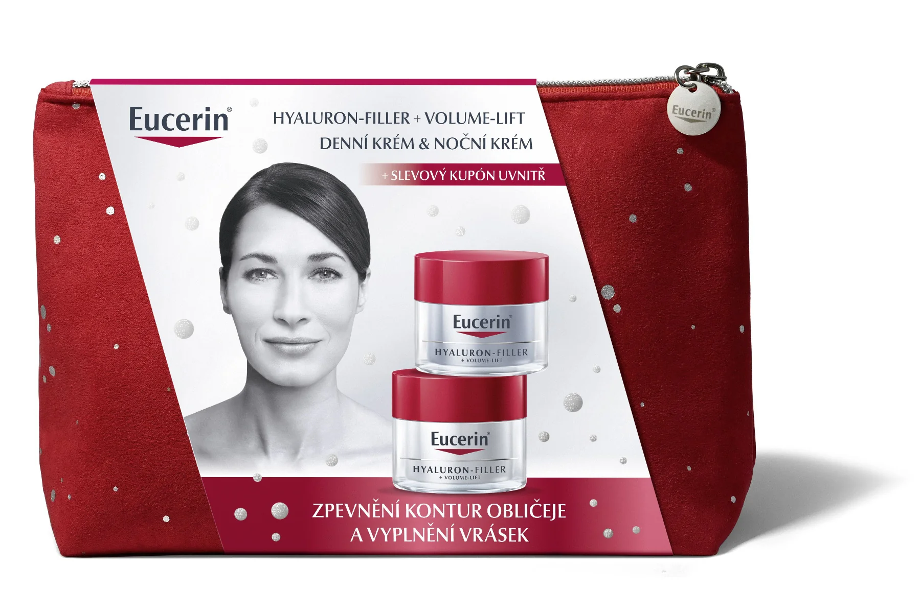 Eucerin Hyaluron-Filler + Volume-Lift vánoční kazeta 2021