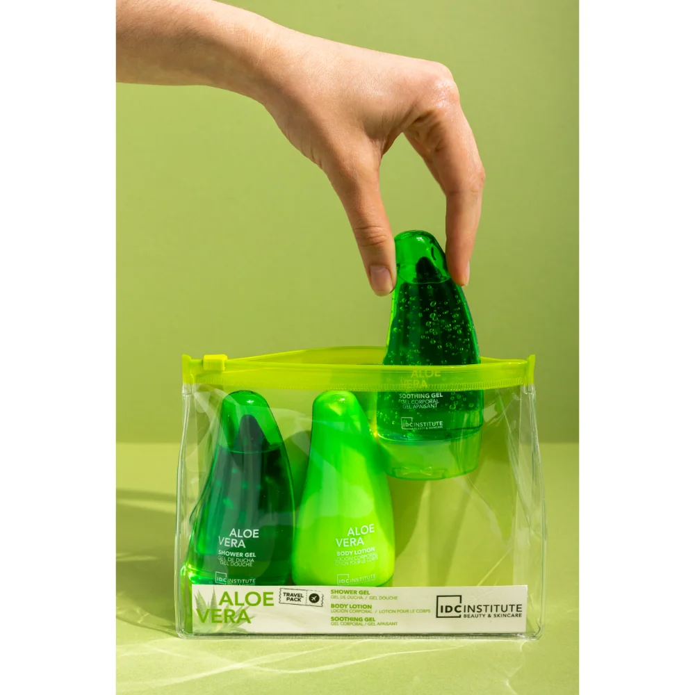 IDC Institute Aloe Vera Cestovní sada 3x80 ml