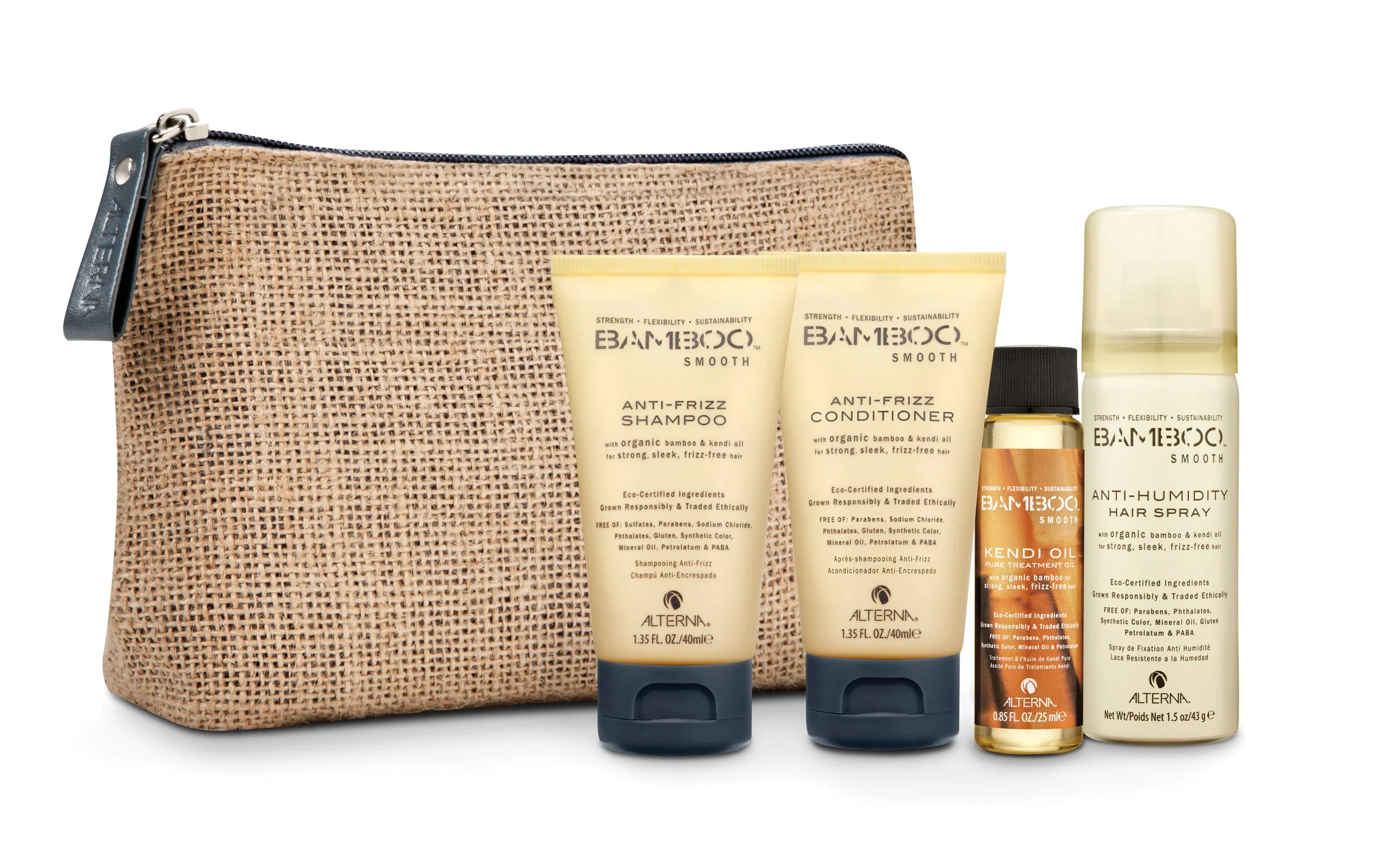 Alterna Bamboo Smooth Travel Set