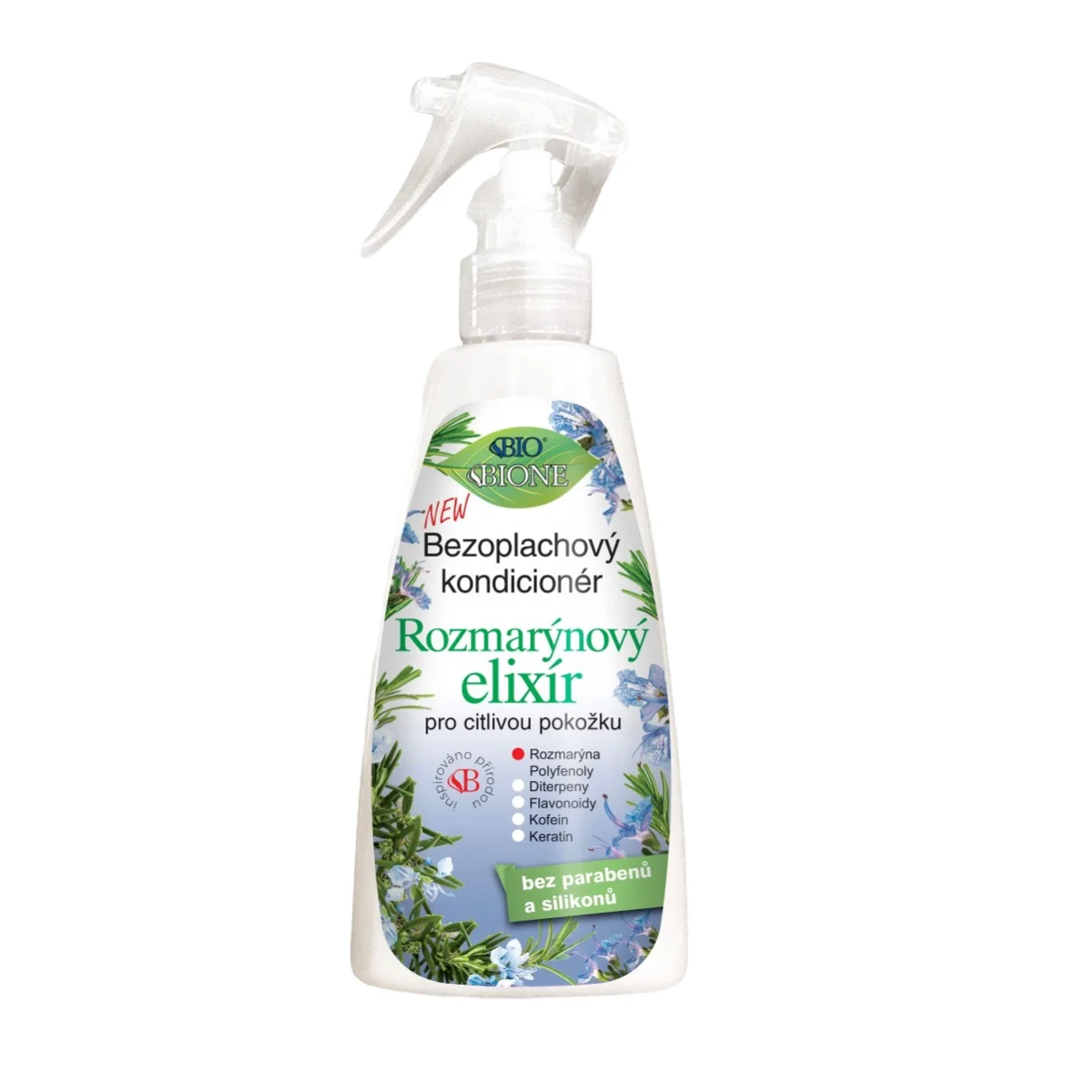 BIO BIONE Rozmarýnový elixír Bezoplachový kondicionér 260 ml