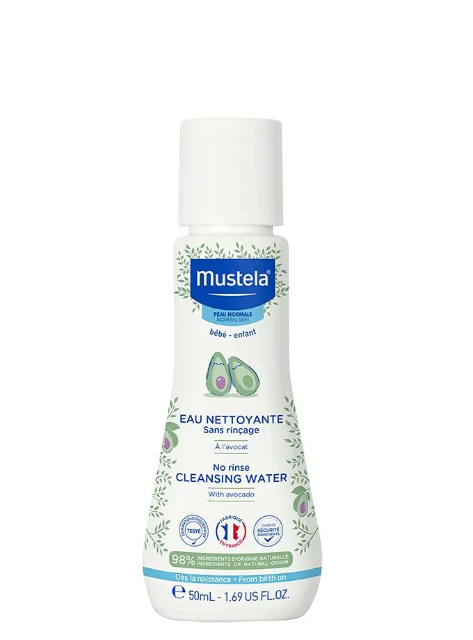 Mustela Kosmetická taška Vanity s miniaturami 3x50 ml