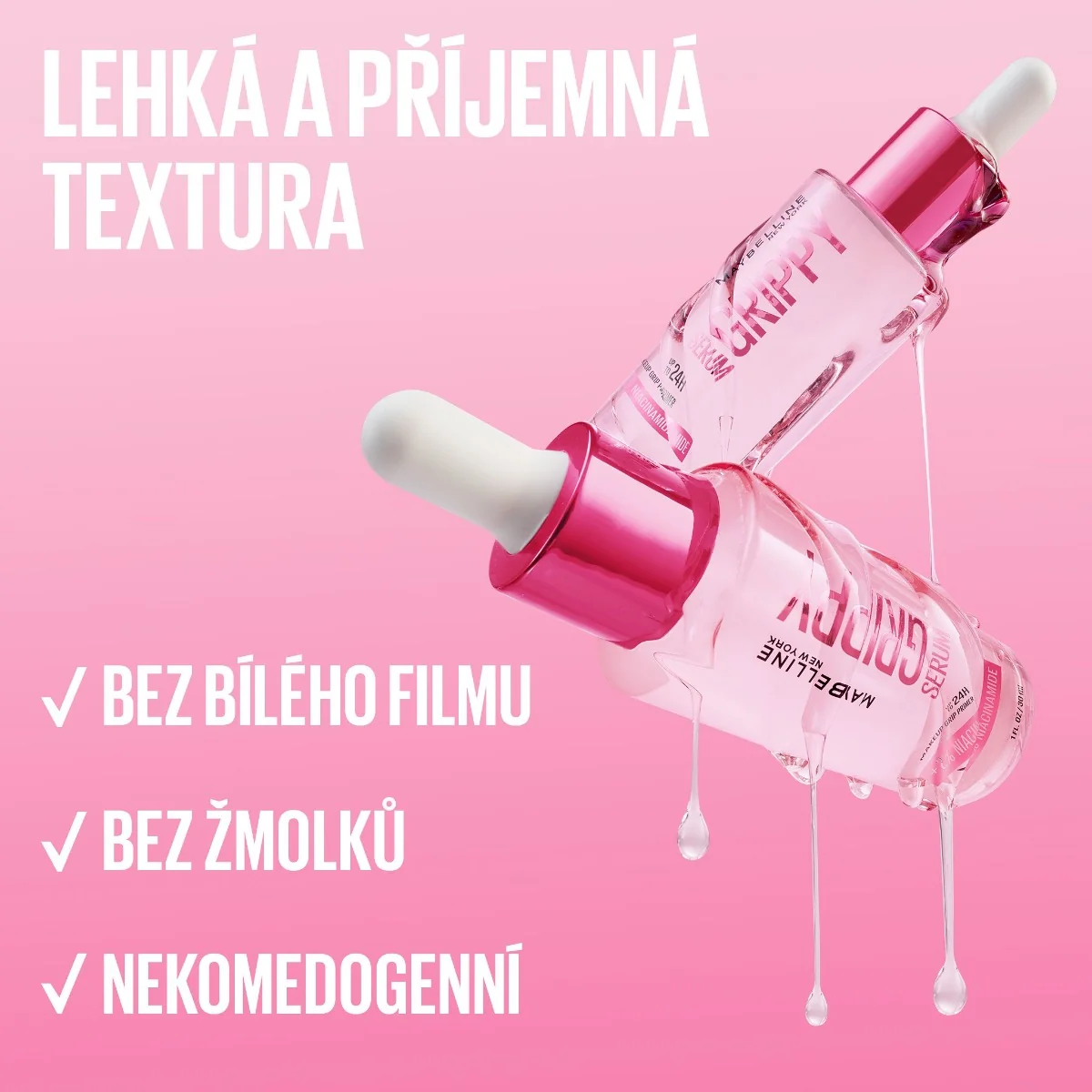 Maybelline Grippy Serum Primer podkladová báze 30 ml