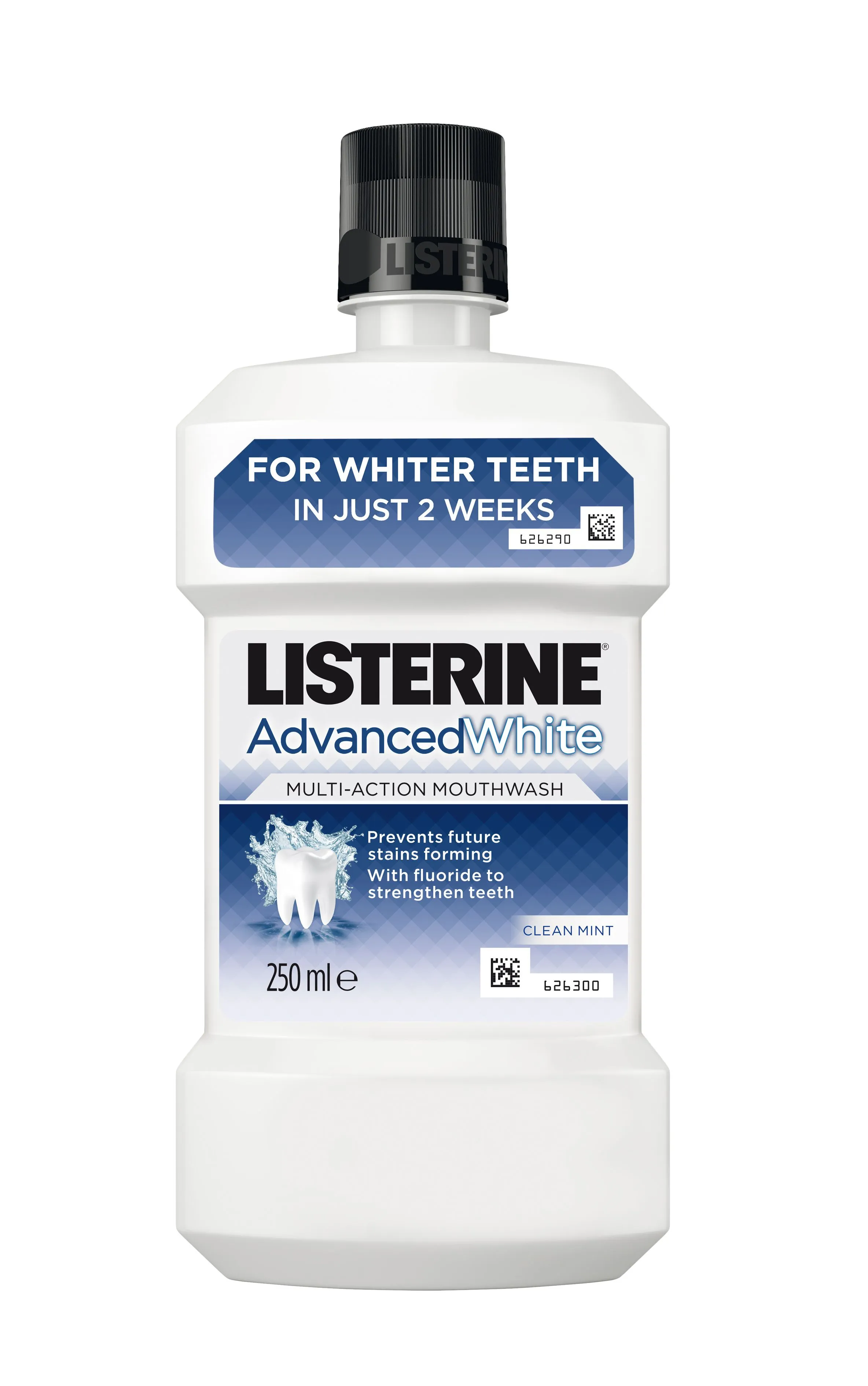 Listerine Advanced White ústní voda 250 ml