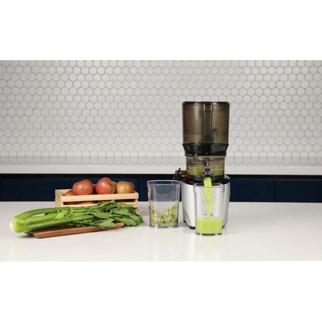 NUC Electronics Co., s.r.o Kuvings Hands-Free Slow Juicer AUTO10S stříbrná matná