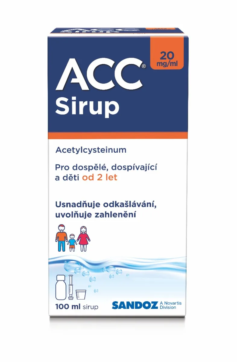 ACC 20 mg/ml sirup 100 ml