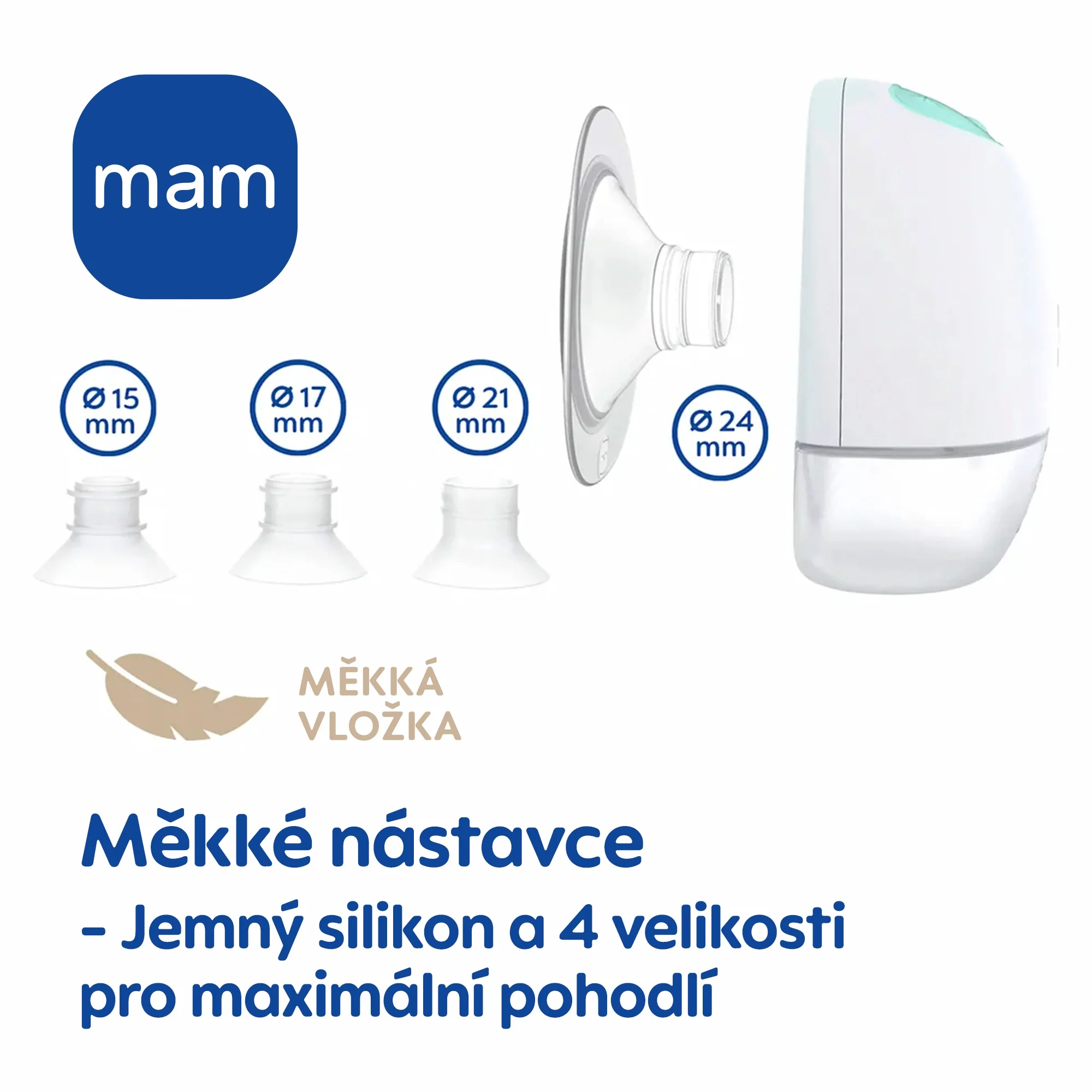 MAM Move odsávačka do podprsenky 1 ks