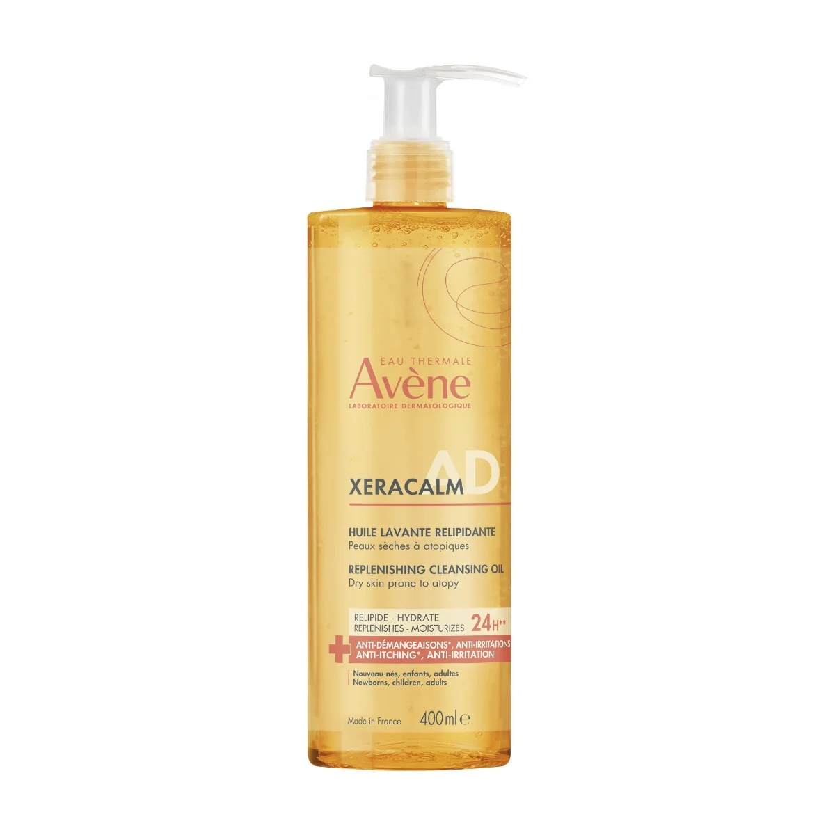 Avène Xeracalm AD relipidační mycí olej 400 ml
