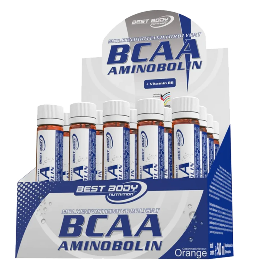 Best Body BCAA aminobolin 20 x 25ml - pomeranč