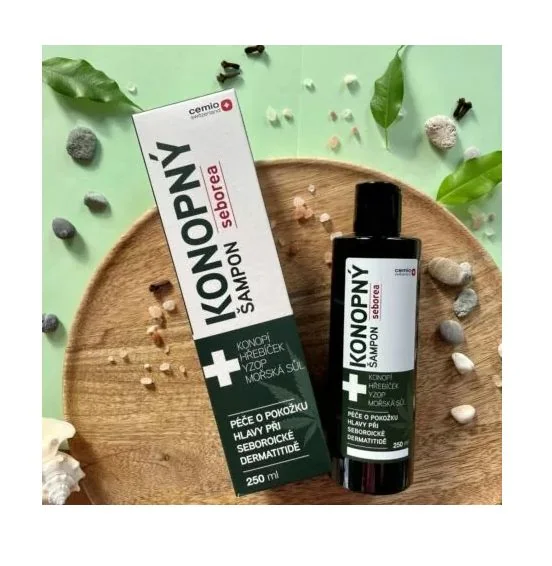 Cemio Konopný šampon Seborea 250 ml