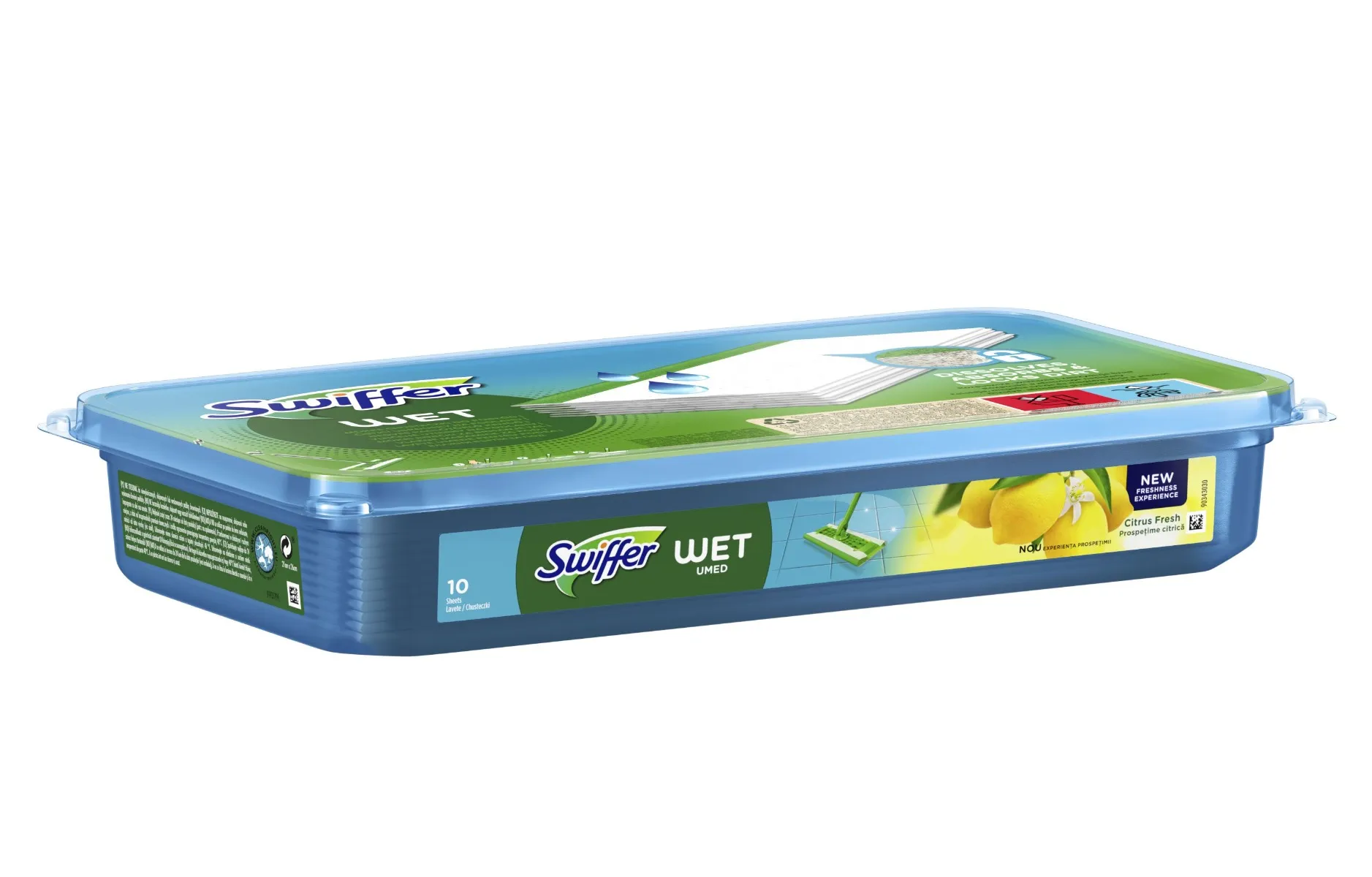 Swiffer Sweeper Ubrousky na podlahu Citrus Fresh 10 ks