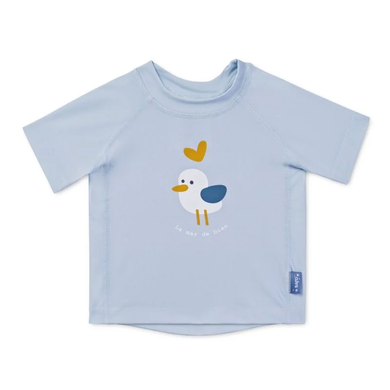 Saro Baby plavecké tričko s UV ochranou (12-18m) Navy Hugs